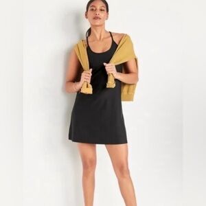EUC Old Navy Active PowerSoft Dress Size XL Black